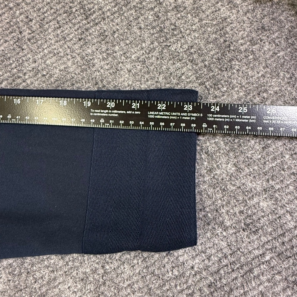 Lauren Jeans Co Ralph Lauren Quarter Zip Pullover Sweatshirt Navy Blue XL Cotton - Picture 15 of 16